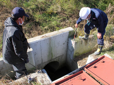 水路劣化調査